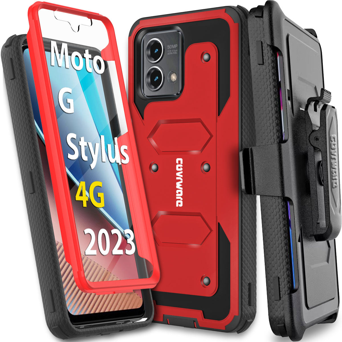 Moto G Stylus 4G 2023 Aegis Series Shockproof Case