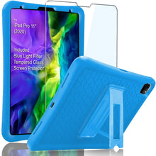 Load image into Gallery viewer, COVRWARE Case for The Apple iPad Pro 11 (2020) Tablet for Kids &amp; Adult Rugged, Shock Absorbing, Drop Protection with Anti Blue Light, UV Tempered Glass Screen Protector - COVRWARE
