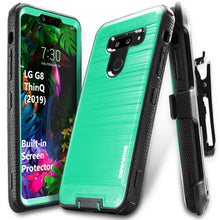Load image into Gallery viewer, LG G8 ThinQ Case COVRWARE [Aegis Series] Cover [Built-in Screen Protector] Heavy Duty Full-Body Rugged Holster Armor Case [Belt Clip][Kickstand] - COVRWARE
