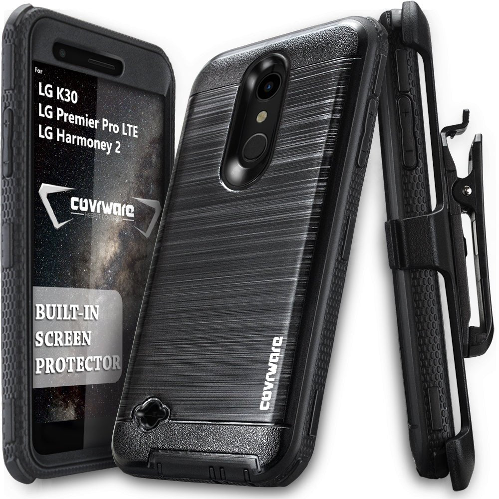 LG K30 Premier Pro LTE Harmony 2 Iron Tank Case COVRWARE