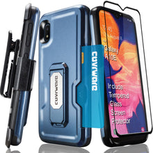 Load image into Gallery viewer, Samsung Galaxy A10E Case, COVRWARE [ Armor Pro ] with [Tempered Glass Screen Protector] Rugged Holster Armor Case [Magnetic/Work with Car Mount][Belt Swivel Clip][Kickstand] - COVRWARE
