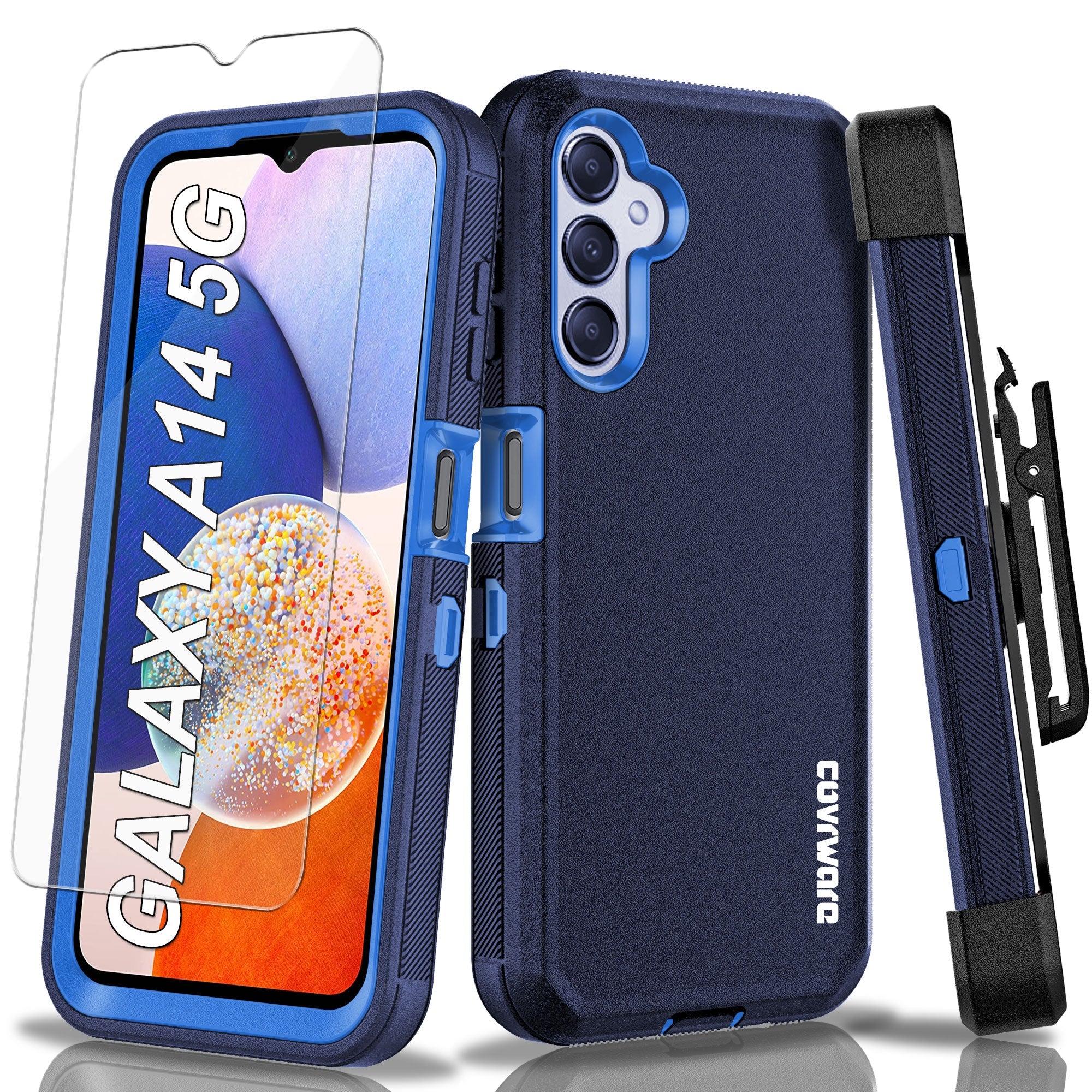 Samsung Galaxy A14 5g Tri Series Shockproof Case Covrware